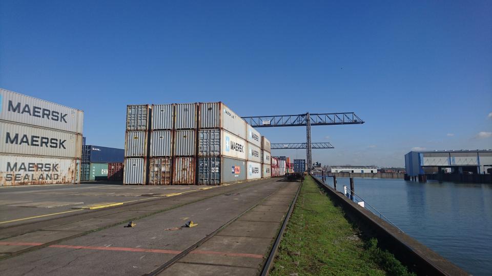 Container-Terminal (Symbolbild)
